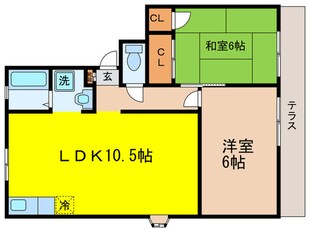 シャルムＴＡＫＡＳＡＧＯの物件間取画像